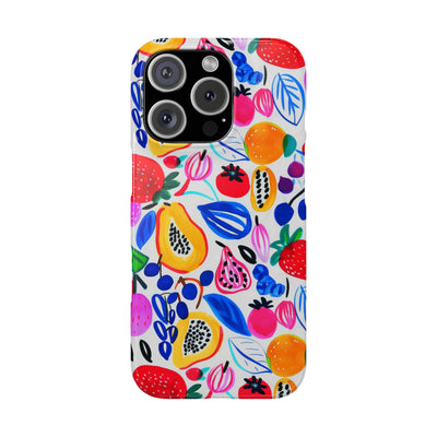 Slim Summer Fruit Cute Phone Cases for Iphone 16 Case | iPhone 15 Case | iPhone 15 Pro Max Case, Iphone 14, Iphone 14 Pro Max, Iphone 13