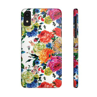 Slim Spring Flowers Gift for Her Cute Phone Cases for Iphone 16 Pro Max | iPhone 15 Case | iPhone 15 Pro Max Case, Iphone 14, 13, 12, 11, 10, 8, 7 - Studio40ParkLane