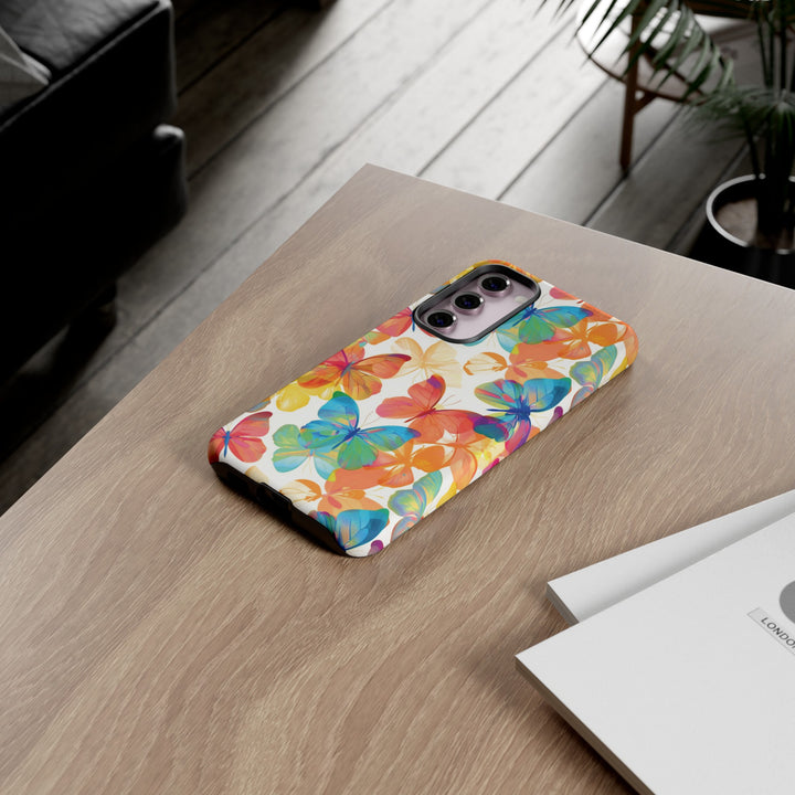 Cute Samsung Case | Cool Iphone Case | Summer Bright Butterflies, Samsung S24, S23, S22, S21, IPhone 15 Case | Iphone 14 Case, Iphone 13 Case - Studio40ParkLane