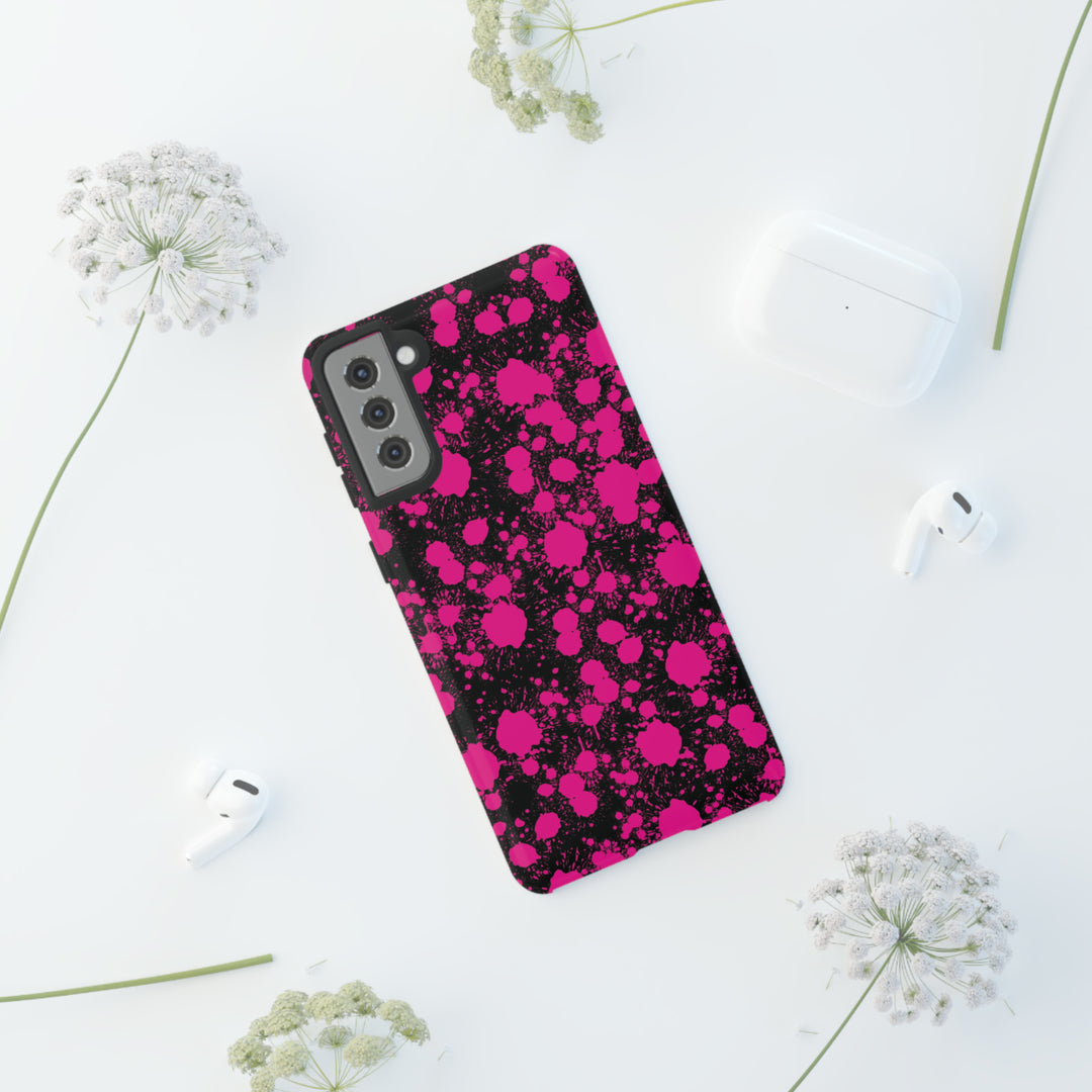 Samsung Galaxy Phone Case | Galaxy S23, S22, S21, S20 | Luxury Case Double Layered | Impact Resistant | Fashionable - PaintBlots 5 - Studio40ParkLane
