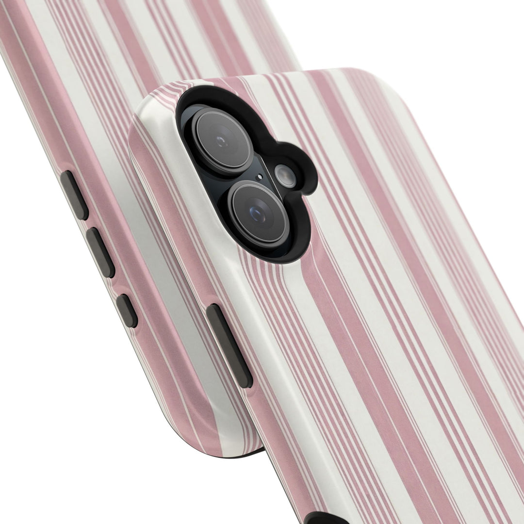 MagSafe Cute Phone Case, Coastal Striped Phone Case for iPhone 17 16 15 14 13 12 Pro Max, Samsung S26 S25 S24 Ultra case - Studio40ParkLane
