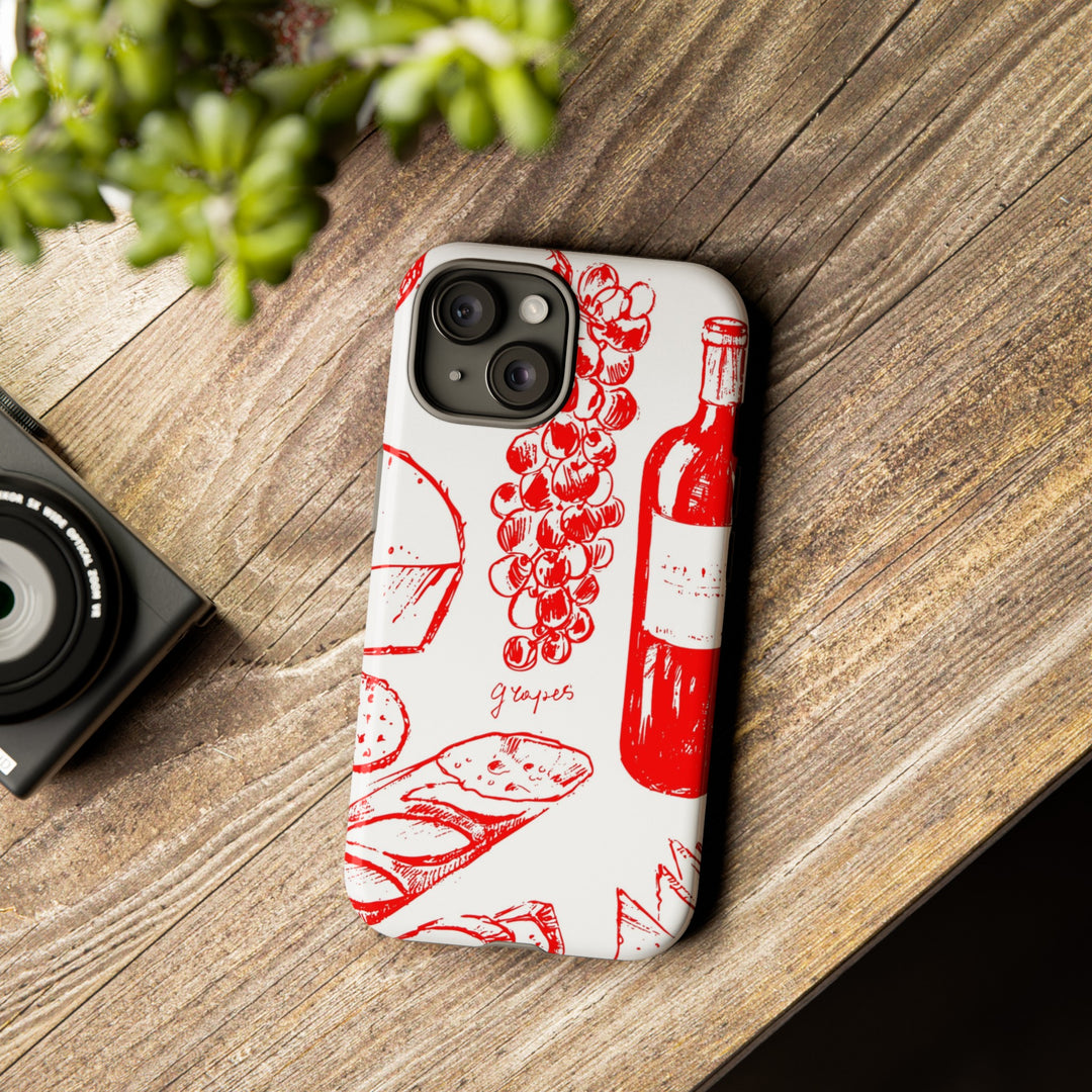 Impact Resistant, Italian French, Cute Phone Cases for Samsung S24, S23, S22, S21, IPhone 15 pro Iphone 14 pro Iphone 13 IPhone 12 Iphone 11 - Studio40ParkLane