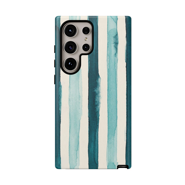 Tough Cute Green Stripes Phone Case, for IPhone 17 Pro Max | Iphone 17 Air, Iphone 16, IPhone 15, 14 13 12, Samsung Galaxy S26, S25, S24, S23