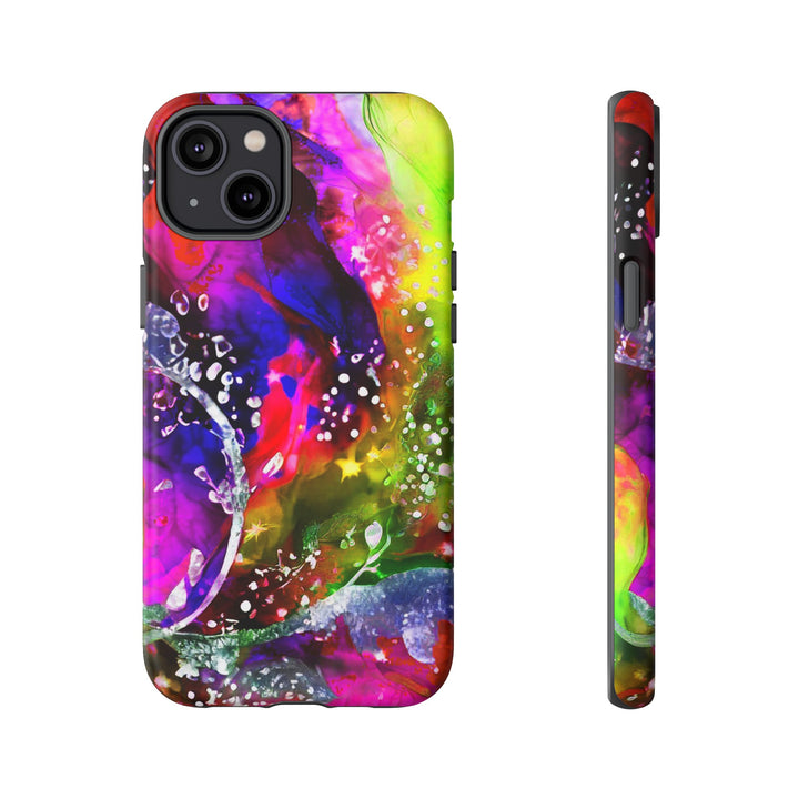 Impact Resistant, Multi Color Marble, Cute Phone Cases for Samsung S24, S23, S22, S21, IPhone 15 pro Iphone 14 pro Iphone 13 IPhone 12 Iphone 11 - Studio40ParkLane