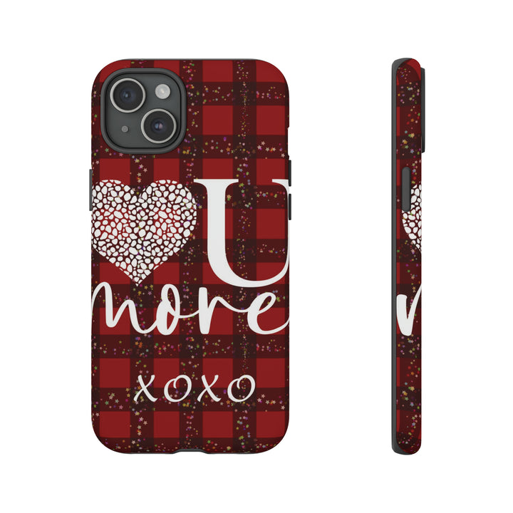 Cute IPhone Case | iPhone 15 Case | iPhone 15 Pro Max Case, Iphone 14 Case, Iphone 14 Pro Max Case IPhone Case for Art Lovers, Love You Red - Studio40ParkLane