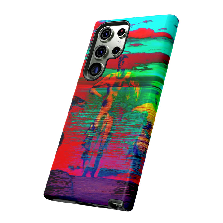 Cute Samsung Phone Case | Aesthetic Samsung Phone Case | Dance Sunset Colorful | Galaxy S23, S22, S21, S20 | Luxury Double Layer | Cool - Studio40ParkLane