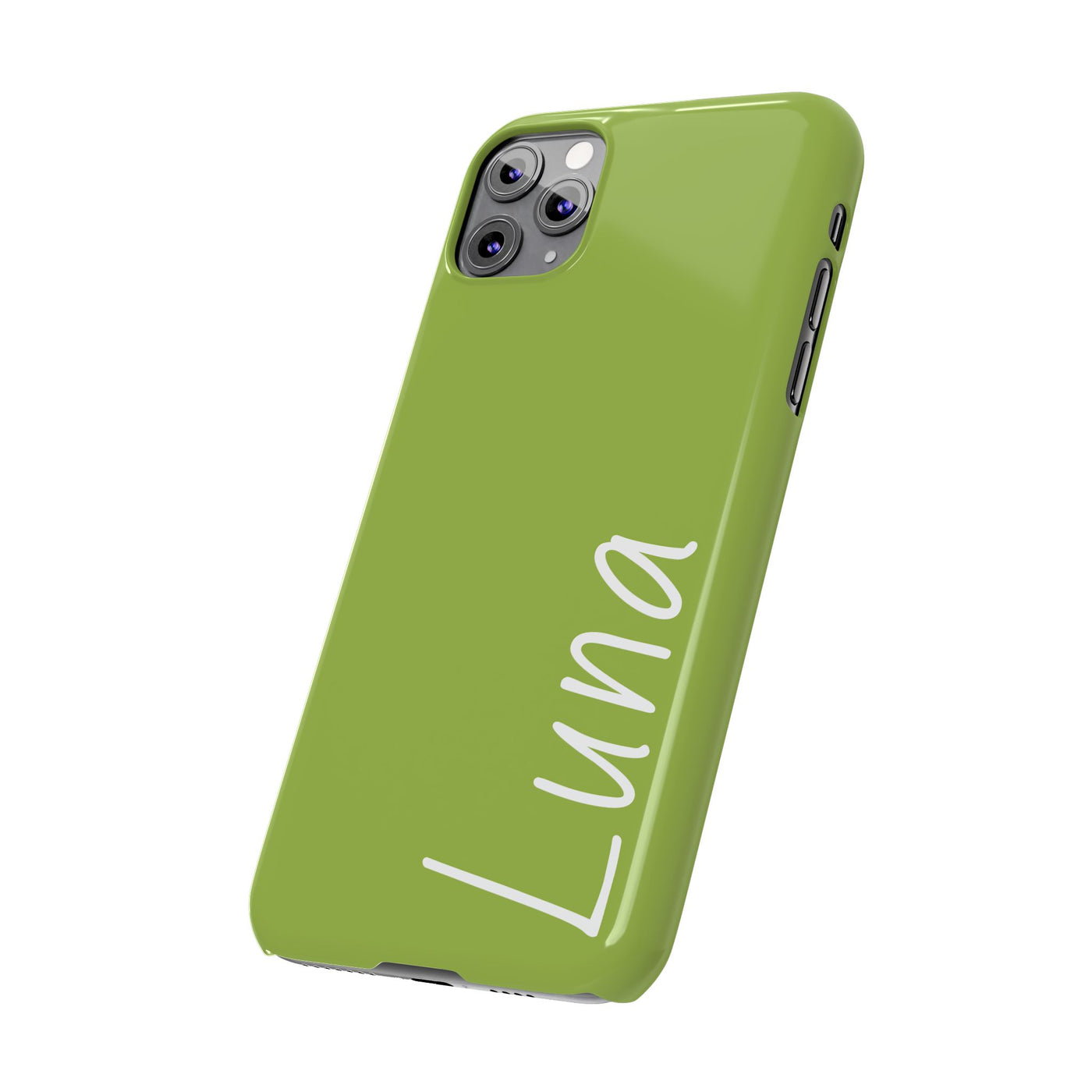 Personalized Initial Name Custom Slim Phone Cases for Iphone 16 Pro Max | iPhone 15 Case | iPhone 15 Pro Max Case, Iphone 14, 13, 12, 11, 10, 8, 7 - Studio40ParkLane