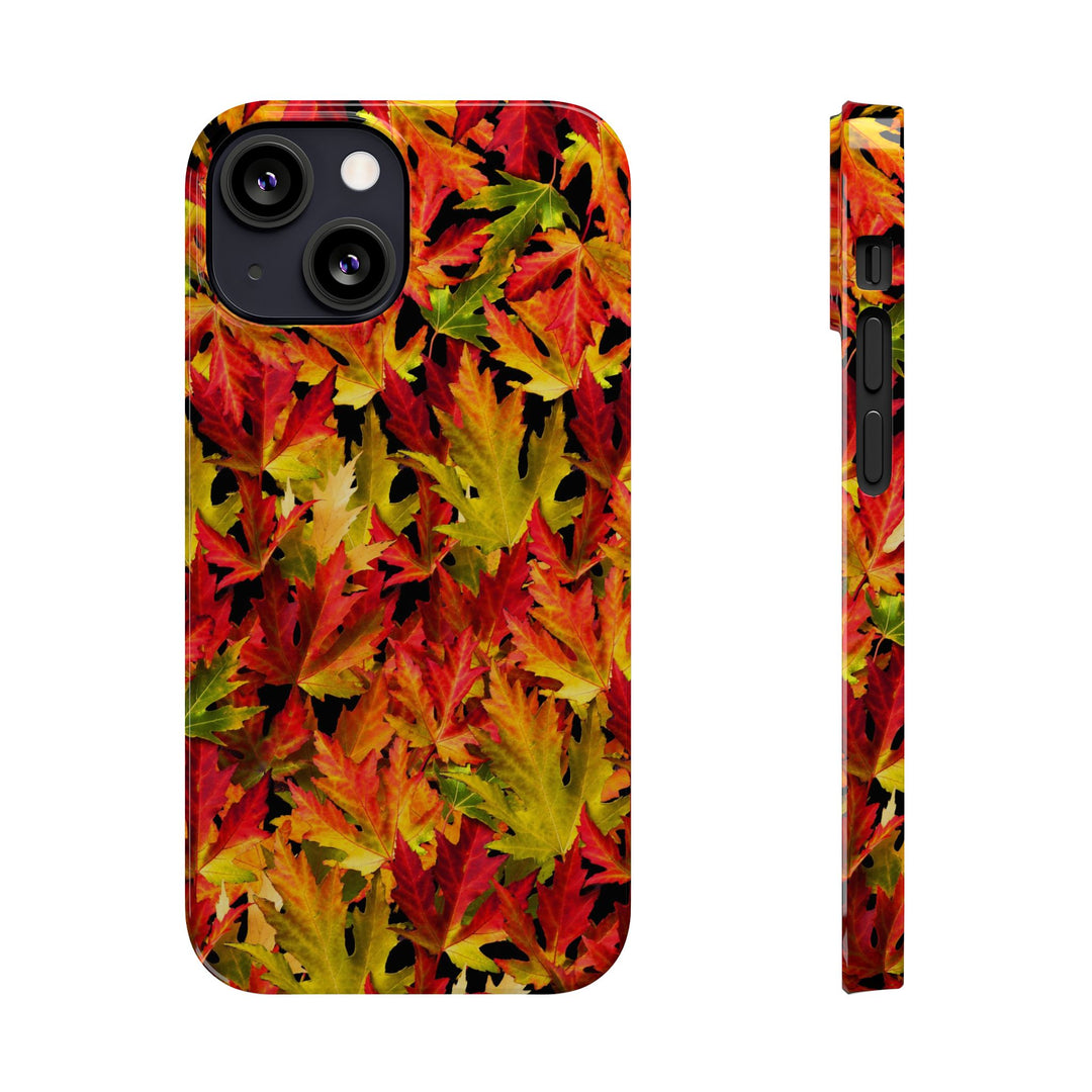 Slim Fall Leaves Slim Cute Phone Cases for Iphone | iPhone 15 Case | iPhone 15 Pro Max Case, Iphone 14, Iphone 14 Pro Max, Iphone 13 - Studio40ParkLane