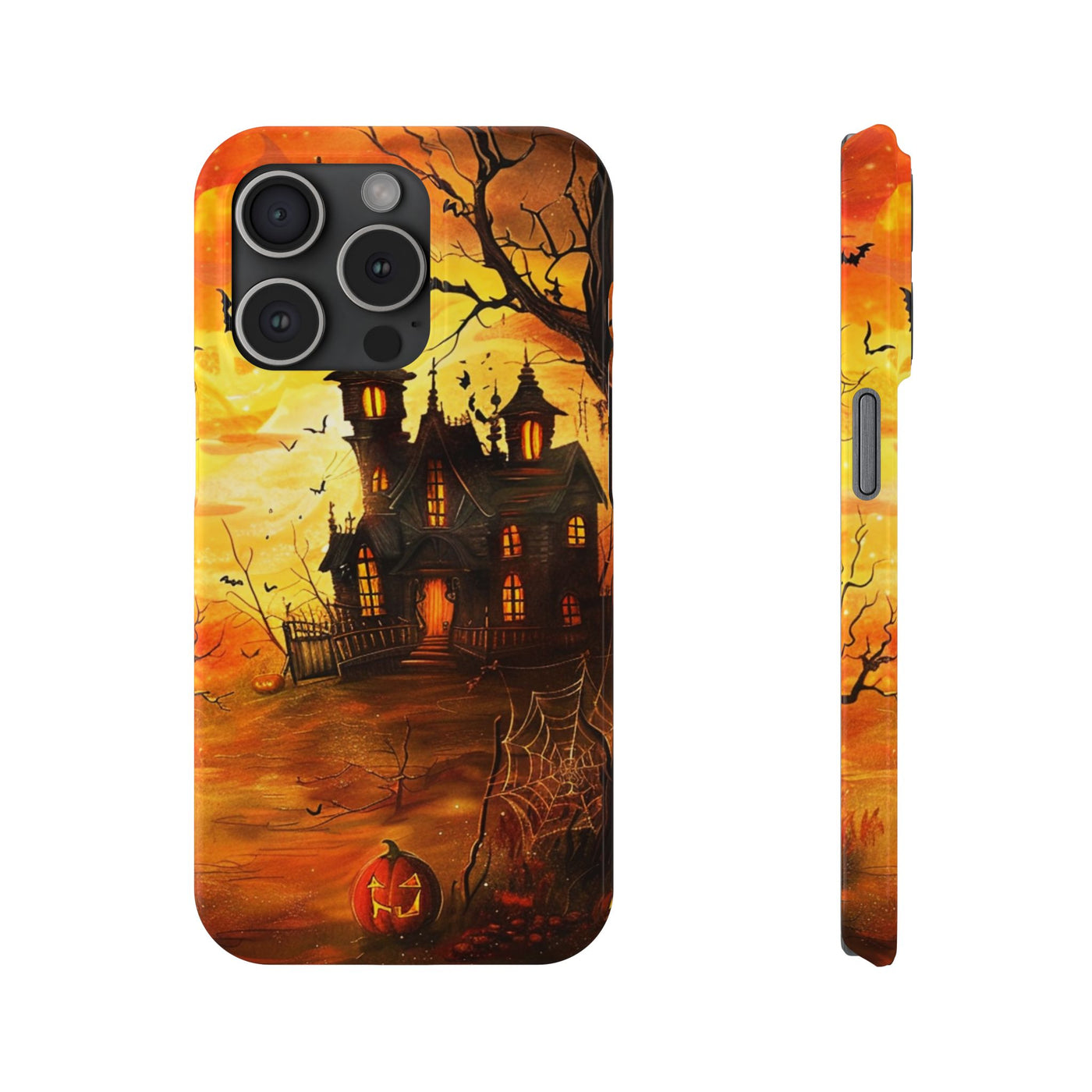 Slim Halloween Spooky Slim Cute Phone Cases for Iphone  | iPhone 15 Case | iPhone 15 Pro Max Case, Iphone 14, Iphone 14 Pro Max, Iphone 13