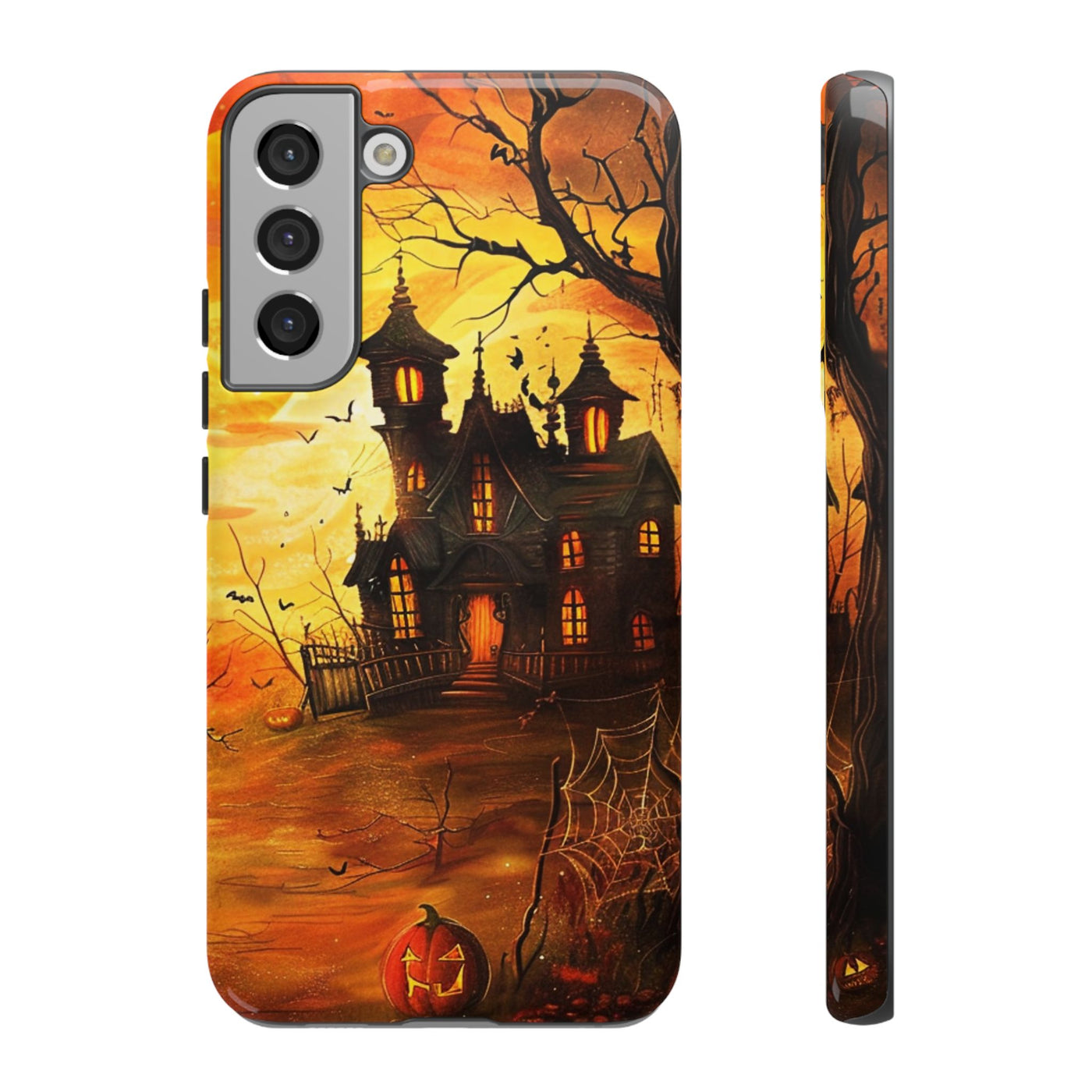 Halloween Spooky Impact Resistant, Cute Phone Cases for Samsung S24, S23, S22, S21, IPhone 15 pro Iphone 14 pro Iphone 13 IPhone 12 Iphone 11