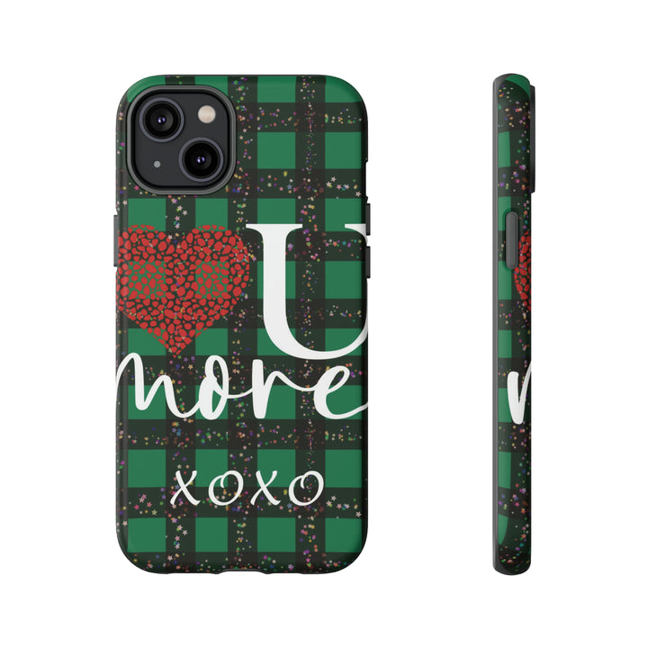 Cute IPhone Case | iPhone 15 Case | iPhone 15 Pro Max Case, Iphone 14 Case, Iphone 14 Pro Max Case IPhone Case for Art Lovers, Love You Green - Studio40ParkLane