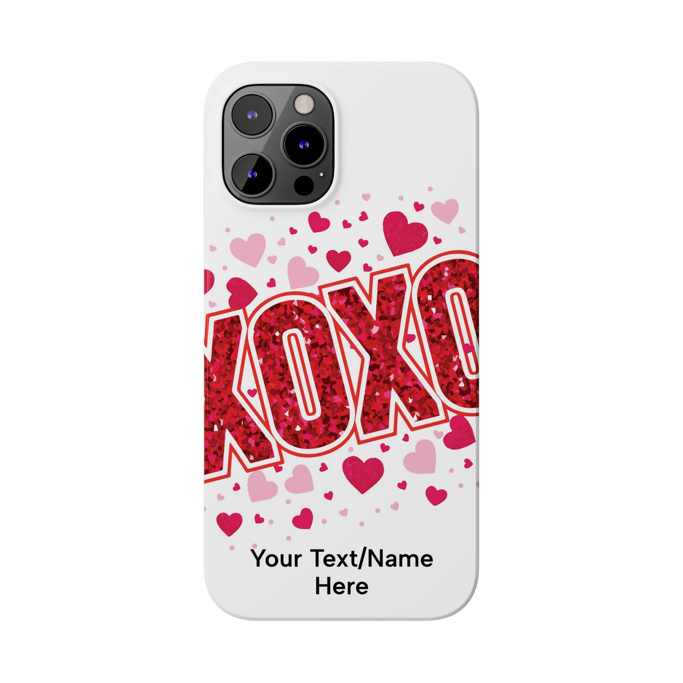 Slim Custom Personalized Valentine Love Gift for Her Cute Phone Cases for Iphone 16 Pro Max | iPhone 15 Case | iPhone 15 Pro Max Case, Iphone 14, 13, 12, 11, 10, 8, 7