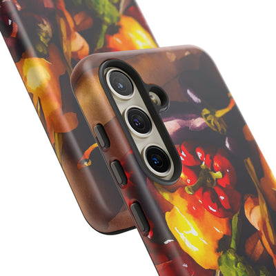 Impact Resistant, Fall Farm Vegetables, Cute Phone Cases for Samsung S24, S23, S22, S21, IPhone 15 pro Iphone 14 pro Iphone 13 IPhone 12 Iphone 11