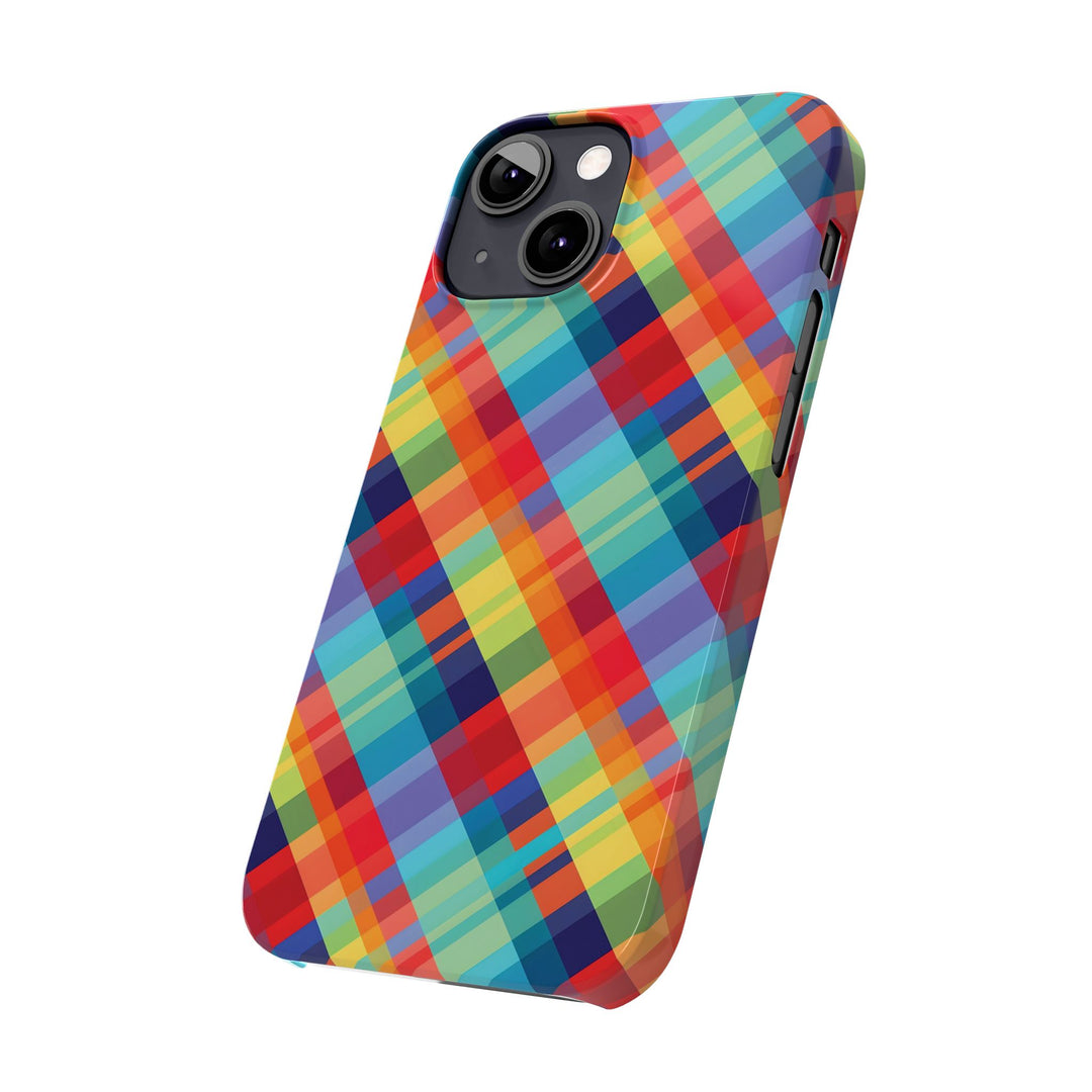 Slim Checkered Plaid Gift for Her Cute Phone Cases for Iphone 16 Pro Max | iPhone 15 Case | iPhone 15 Pro Max Case, Iphone 14, 13, 12, 11, 10, 8, 7 - Studio40ParkLane
