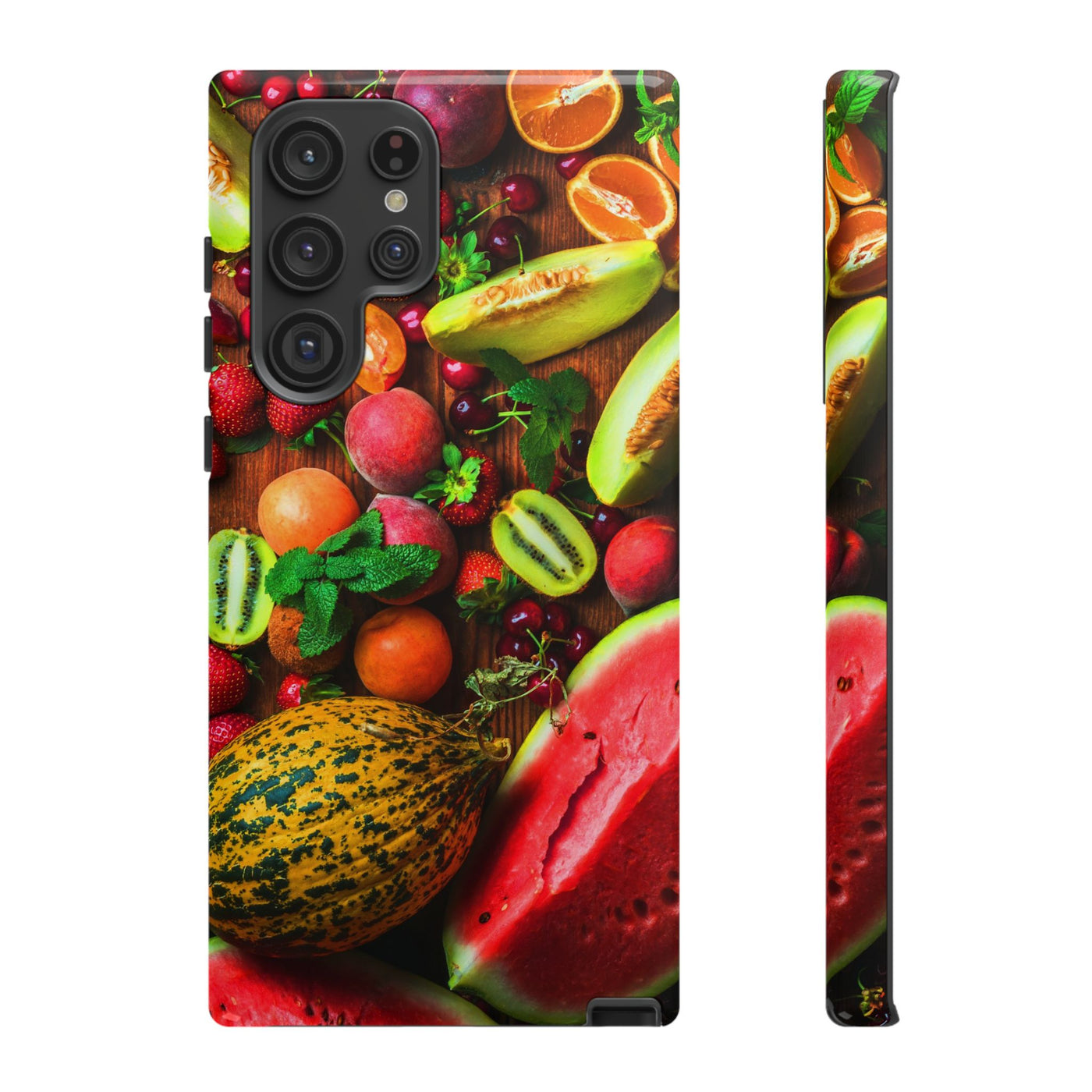 Fall Fruit Collage Cute Phone Case for, Samsung Galaxy S24, S23, S22, S21, IPhone 16 Case | Iphone 15, Iphone 14, IPhone 13 Case Mom Dad Gift