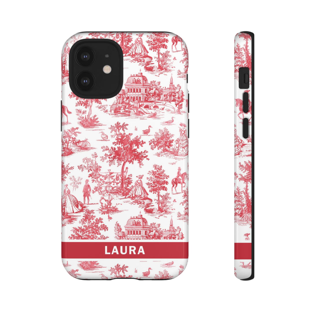 Premium Tough Personalized Initial Custom Gift Cute Phone Cases for Samsung Galaxy S24, S23, S22, S21 Plus, Ultra, Iphone 16, 15, 14 Pro Max - Studio40ParkLane