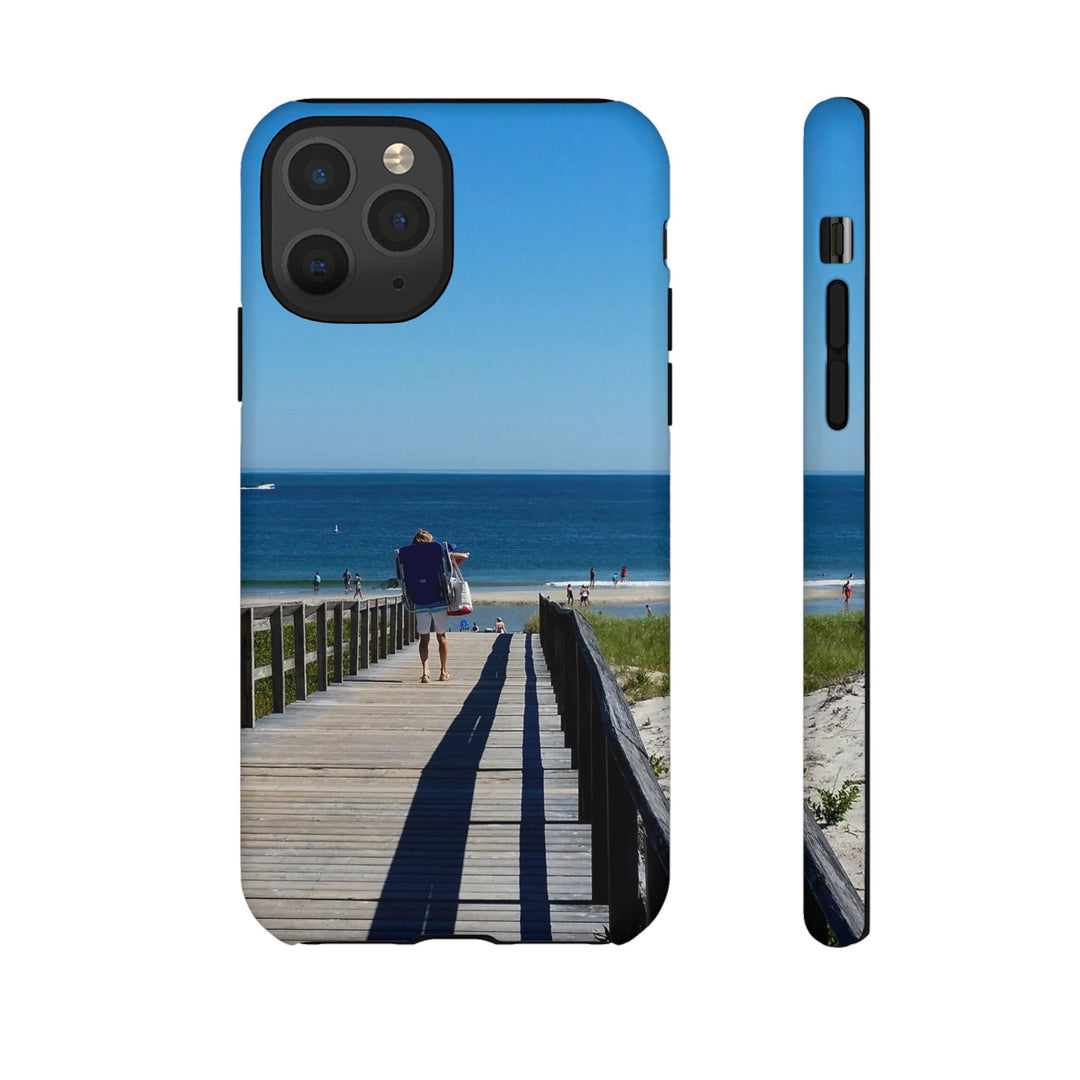 Cute Samsung Case | Cool Iphone Case | Summer Beach Walk, Samsung S24, S23, S22, S21, IPhone 15 Case | Iphone 14 Case, Iphone 13 Case - Studio40ParkLane
