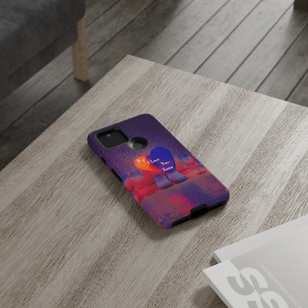 Cute Samsung Case | Cool Iphone Case | PS I love You - Heart, Samsung S24, S23, S22, S21, IPhone 15 Case | Iphone 14 Case, Iphone 13 Case - Studio40ParkLane