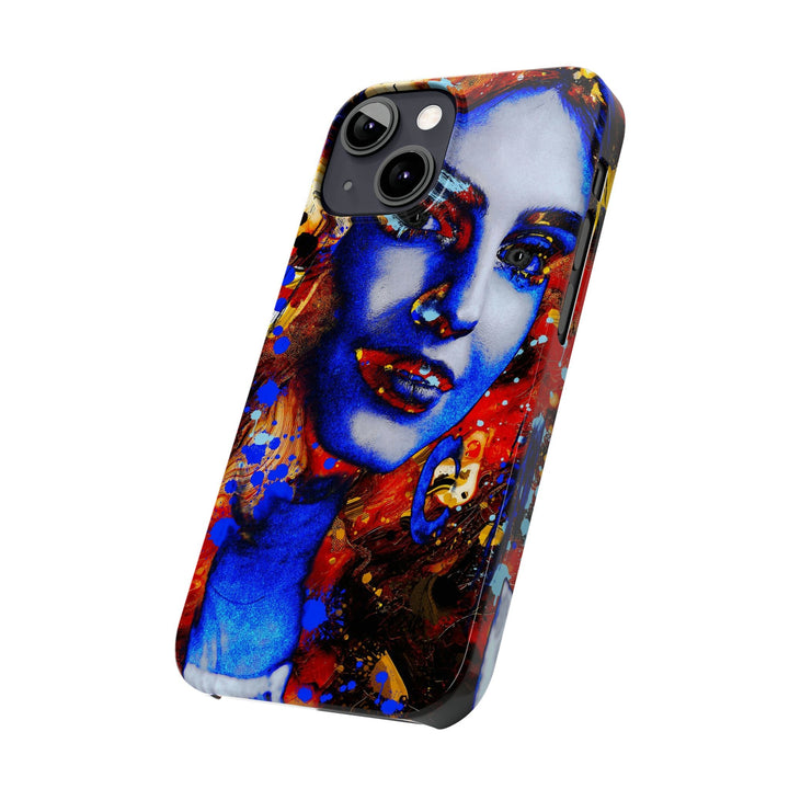 Slim Cute Phone Cases for Iphone - | iPhone 15 Case | iPhone 15 Pro Max Case, Iphone 14 Case, Iphone 14 Pro Max, Iphone 13, Marble Splash Face - Studio40ParkLane