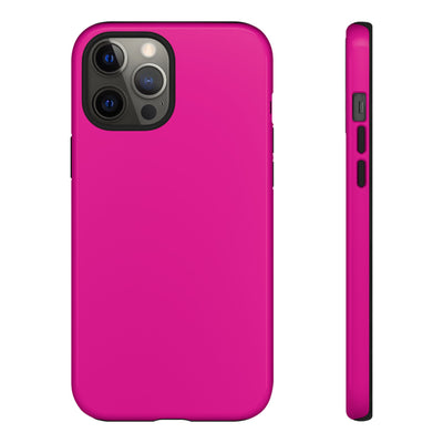 Cute Fun Cool Bright Pink Phone Case for, Samsung Galaxy S24, S23, S22, S21, IPhone 16 Case | Iphone 15, Iphone 14, IPhone 13 Case