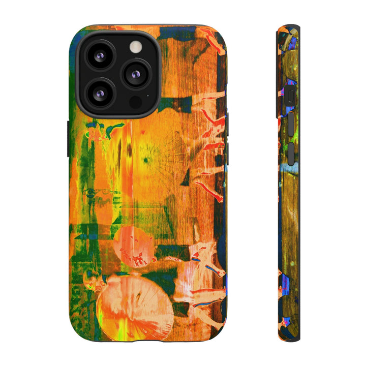 Cute IPhone Case | iPhone 15 Case | iPhone 15 Pro Max Case, Iphone 14 Case, Iphone 14 Pro Max Case IPhone Case for Traveler, Fall Sunset Dance - Studio40ParkLane
