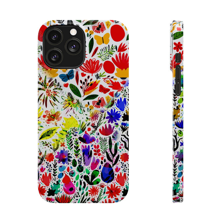 Slim Cute Phone Cases for Iphone | iPhone 15 Case | iPhone 15 Pro Max Case, Iphone 14, Iphone 14 Pro Max, Iphone 13, Flowers 4 Seasons - Studio40ParkLane