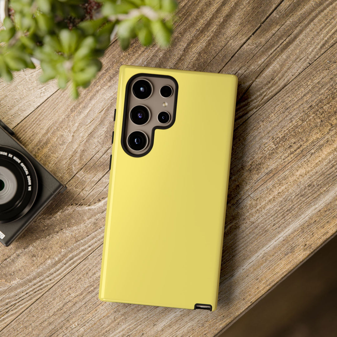 Premium Tough Light - Yellow Gift for Her Cute Phone Cases for Samsung S25 S24, S23, S22, S21, Iphone, 16, 15, 14, 13 Pro Max Ultra - Studio40ParkLane