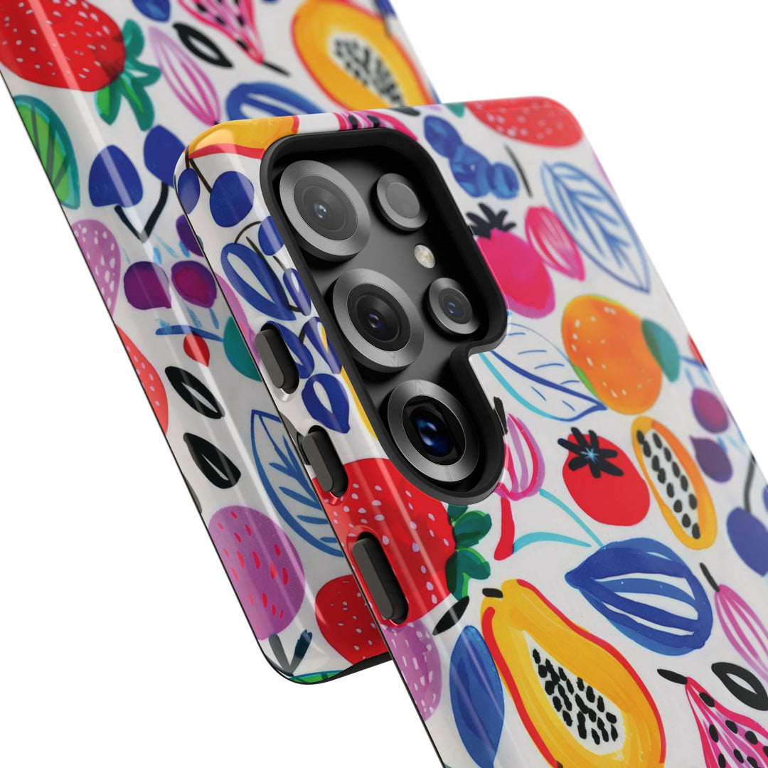 Summer Fruit Cute Tough Phone Case - For Apple iPhone Case 17, 16, 15 Pro Max, 14 Plus, 13 Pro, 12, Samsung Galaxy S26, S25, S24 Plus Ultra - Studio40ParkLane
