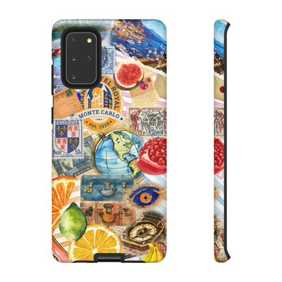 Cute European Summer Collage Phone Case, for IPhone 16 Case | Iphone 15, Iphone 14, IPhone 13 Case, 11 8 7, Samsung Galaxy S24, S23, S22, S21 Extra Protective