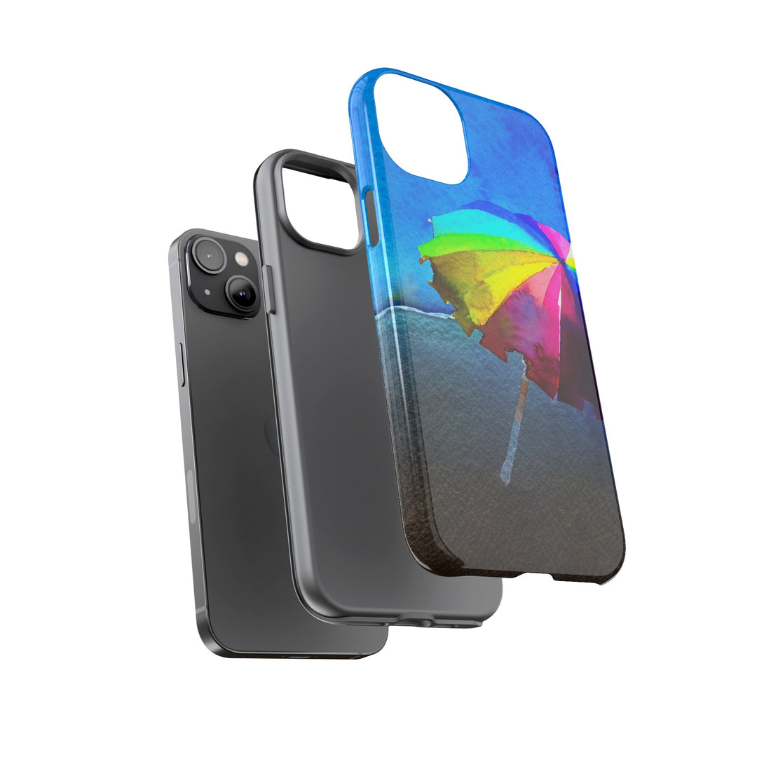 Cute Samsung Case | Cool Iphone Case | Summer Colorful Beach Parasol, Samsung S24, S23, S22, S21, IPhone 15 Case | Iphone 14 Case, Iphone 13 Case - Studio40ParkLane