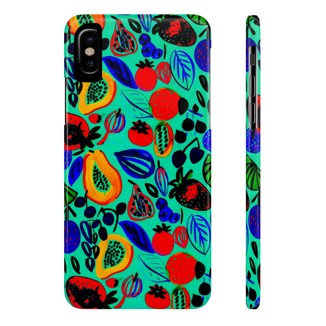 Slim Fall Trendy Fruit Cute Phone Cases Gift for Her for Iphone 16 | iPhone 15 Case | iPhone 15 Pro Max Case, Iphone 14 Case, Iphone 13, Slim - Studio40ParkLane