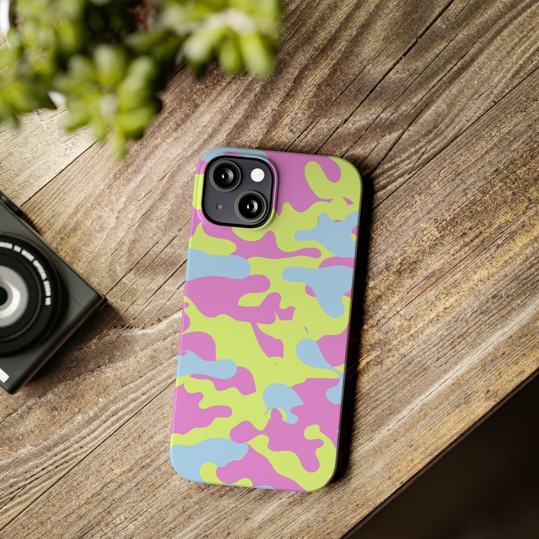 Slim Cute Phone Cases for Iphone - | iPhone 15 Case | iPhone 15 Pro Max Case, Iphone 14 Case, Iphone 14 Pro Max, Iphone 13, Spring Camouflage - Studio40ParkLane