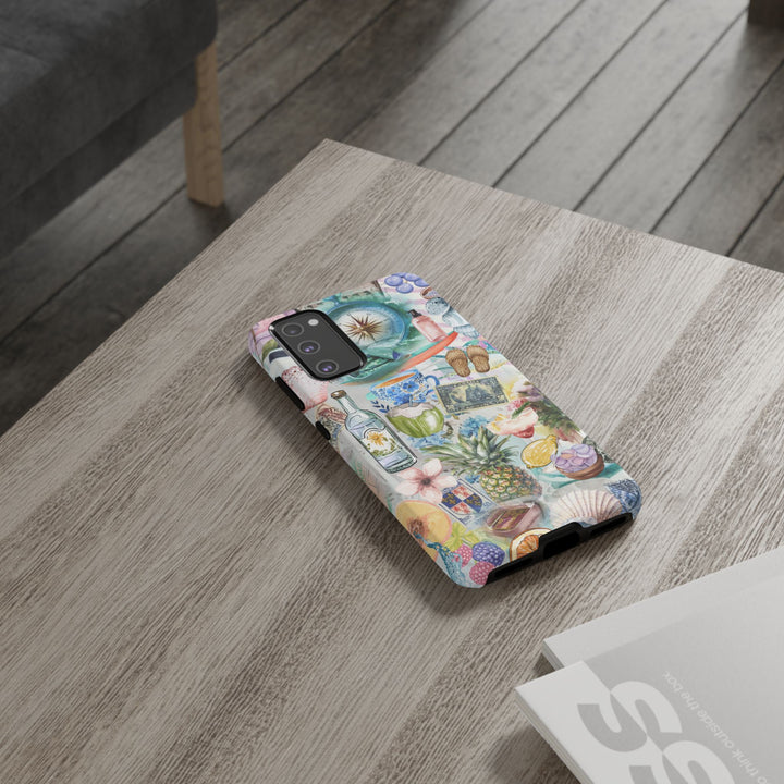 Impact Resistant, Travel Coquette Collage, Cute Phone Cases for Samsung S24, S23, S22, S21, IPhone 15 pro Iphone 14 pro Iphone 13 IPhone 12 Iphone 11 - Studio40ParkLane