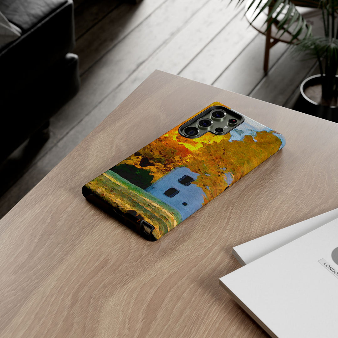 Impact Resistant, Fall Leaves Watercolor, Cute Phone Cases for Samsung S24, S23, S22, S21, IPhone 15 pro Iphone 14 pro Iphone 13 IPhone 12 Iphone 11 - Studio40ParkLane