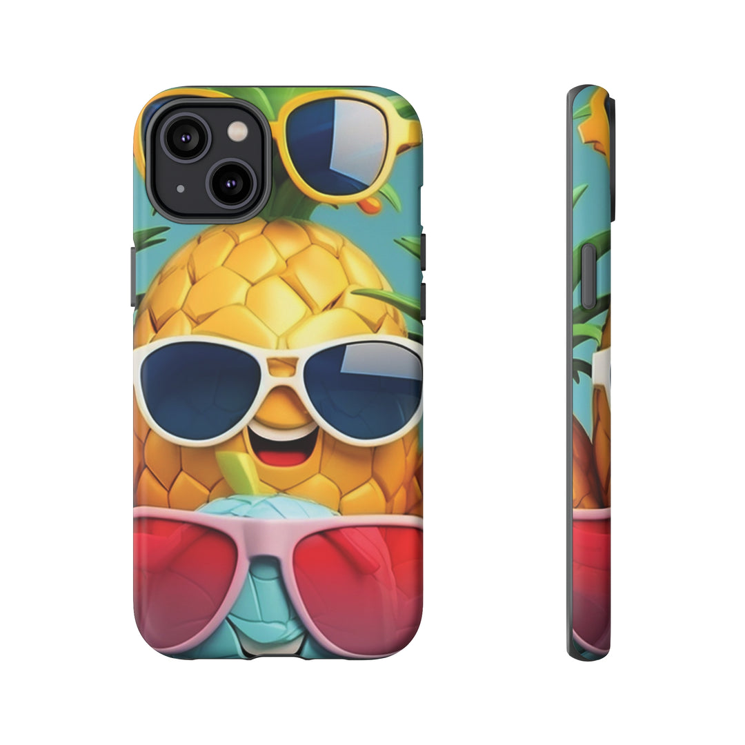 Cute IPhone Case | Summer Pineapple Fruit, iPhone 15 Case | iPhone 15 Pro Case, Iphone 14 Case, Iphone 14 Pro Max Case, Protective Iphone Case - Studio40ParkLane