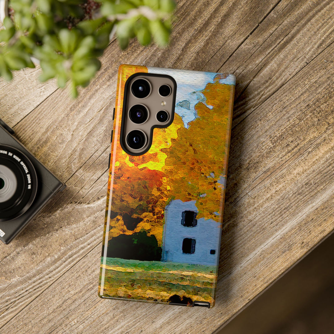 Impact Resistant, Fall Leaves Watercolor, Cute Phone Cases for Samsung S24, S23, S22, S21, IPhone 15 pro Iphone 14 pro Iphone 13 IPhone 12 Iphone 11 - Studio40ParkLane