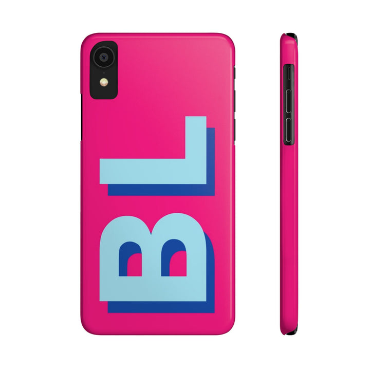 Slim Personalized Initial Custom Gift for Her Cute Phone Cases for Iphone 16 Pro Max | iPhone 15 Case | iPhone 15 Pro Max Case, Iphone 14, 13, 12, 11, 10, 8, 7 - Studio40ParkLane