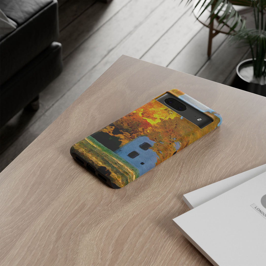 Impact Resistant, Fall Leaves Watercolor, Cute Phone Cases for Samsung S24, S23, S22, S21, IPhone 15 pro Iphone 14 pro Iphone 13 IPhone 12 Iphone 11 - Studio40ParkLane