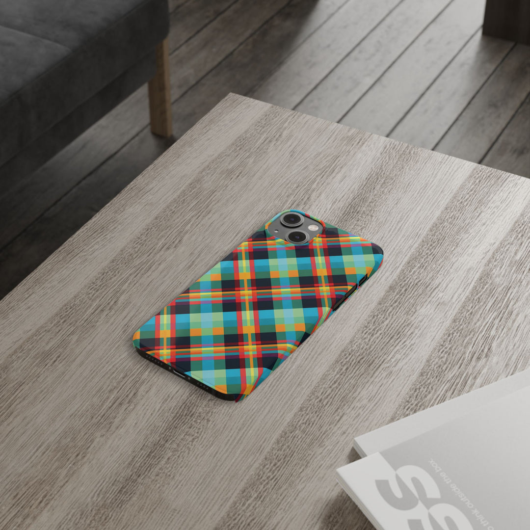 Slim Checkered Plaid Gift for Her Cute Phone Cases for Iphone 16 Pro Max | iPhone 15 Case | iPhone 15 Pro Max Case, Iphone 14, 13, 12, 11, 10, 8, 7 - Studio40ParkLane