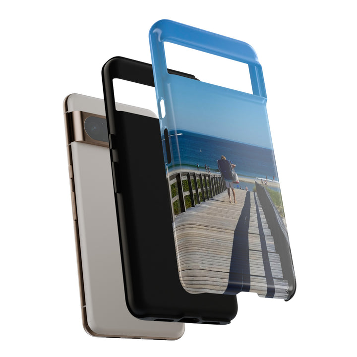 Cute Samsung Case | Cool Iphone Case | Summer Beach Walk, Samsung S24, S23, S22, S21, IPhone 15 Case | Iphone 14 Case, Iphone 13 Case - Studio40ParkLane