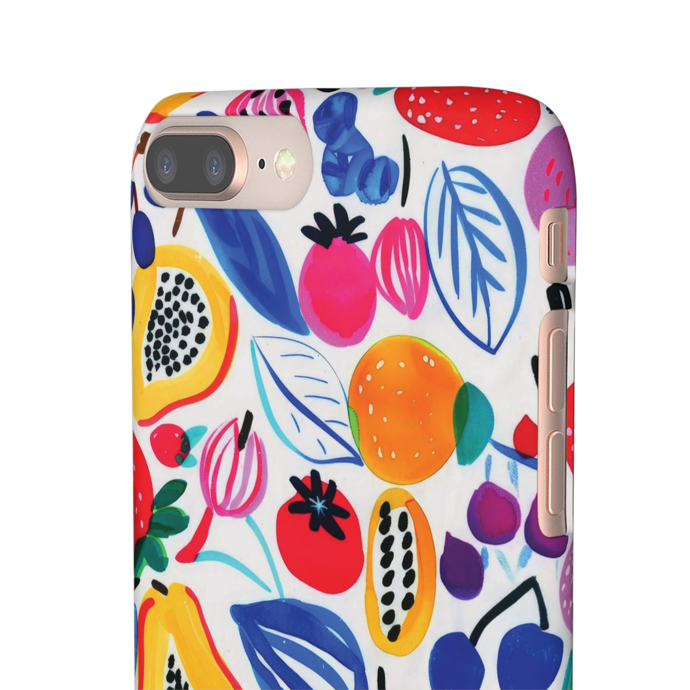 Snap Summer Fruit Gift for Her Cute Phone Cases for Samsung Galaxy S24, S23, S22, S21, S20, Plus, Ultra, Iphone 16, 15, 14, Pro and Max