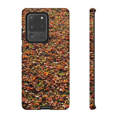 Impact Resistant, Fall Leaves Collage, Cute Phone Cases for Samsung S24, S23, S22, S21, IPhone 15 pro Iphone 14 pro Iphone 13 IPhone 12 Iphone 11