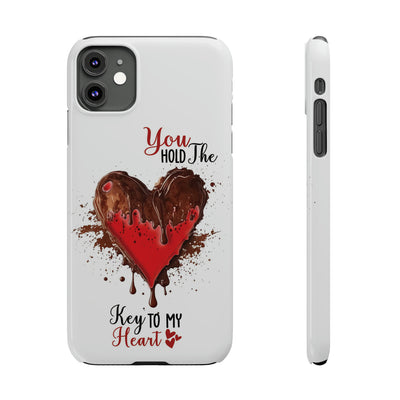 Slim Cute iPhone Cases - | iPhone 15 Case | iPhone 15 Pro Max Case, Iphone 14 Case, Iphone 14 Pro Max, Iphone 13, Valentine Chocolate Heart Love
