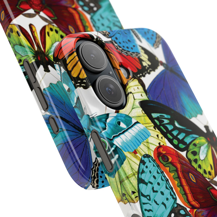 Slim Bright Butterflies Gift for Her Cute Phone Cases for Iphone 16 Pro Max | iPhone 15 Case | iPhone 15 Pro Max Case, Iphone 14, Iphone 14 Pro Max, Iphone 13 12 11 8 7 - Studio40ParkLane