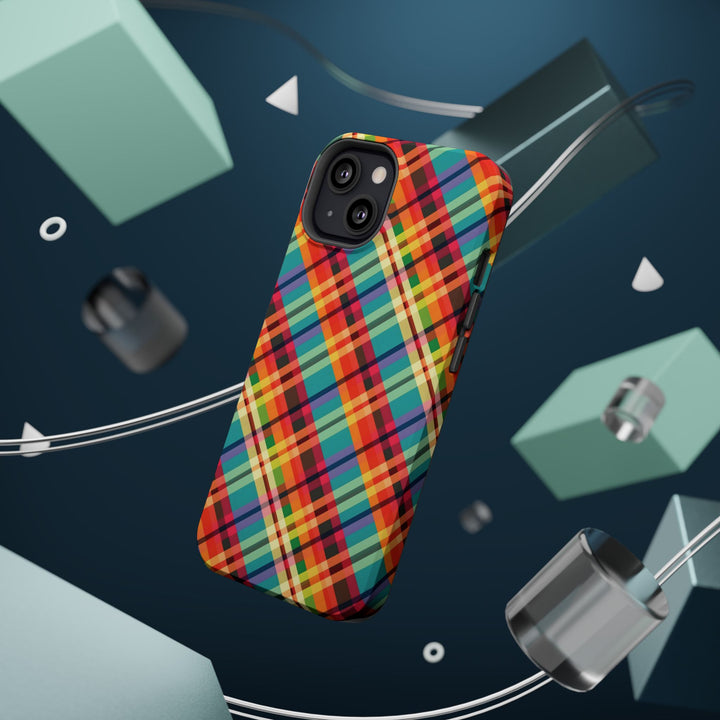 Checkered Plaid Magsafe Gift for Her Cute Phone Case for Iphone, | iPhone 16 | iPhone 15 Pro Max, Iphone 14 Pro Max, 13 12 11 10 9 8 7 - Studio40ParkLane