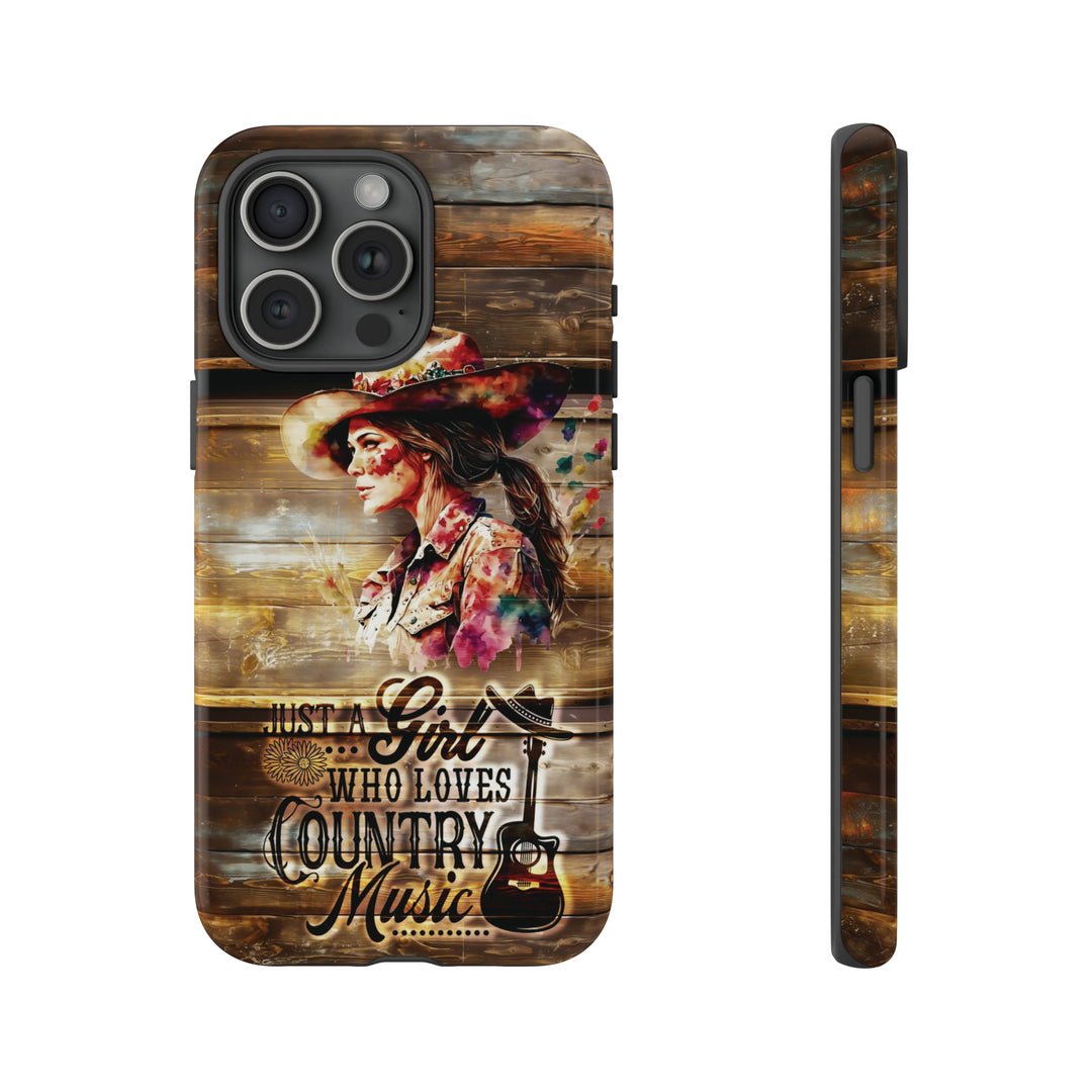 Cute IPhone Case | Country Music Girl iPhone 15 Case | iPhone 15 Pro Case, Iphone 14 Case, Iphone 14 Pro Max Case, Protective Iphone Case - Studio40ParkLane