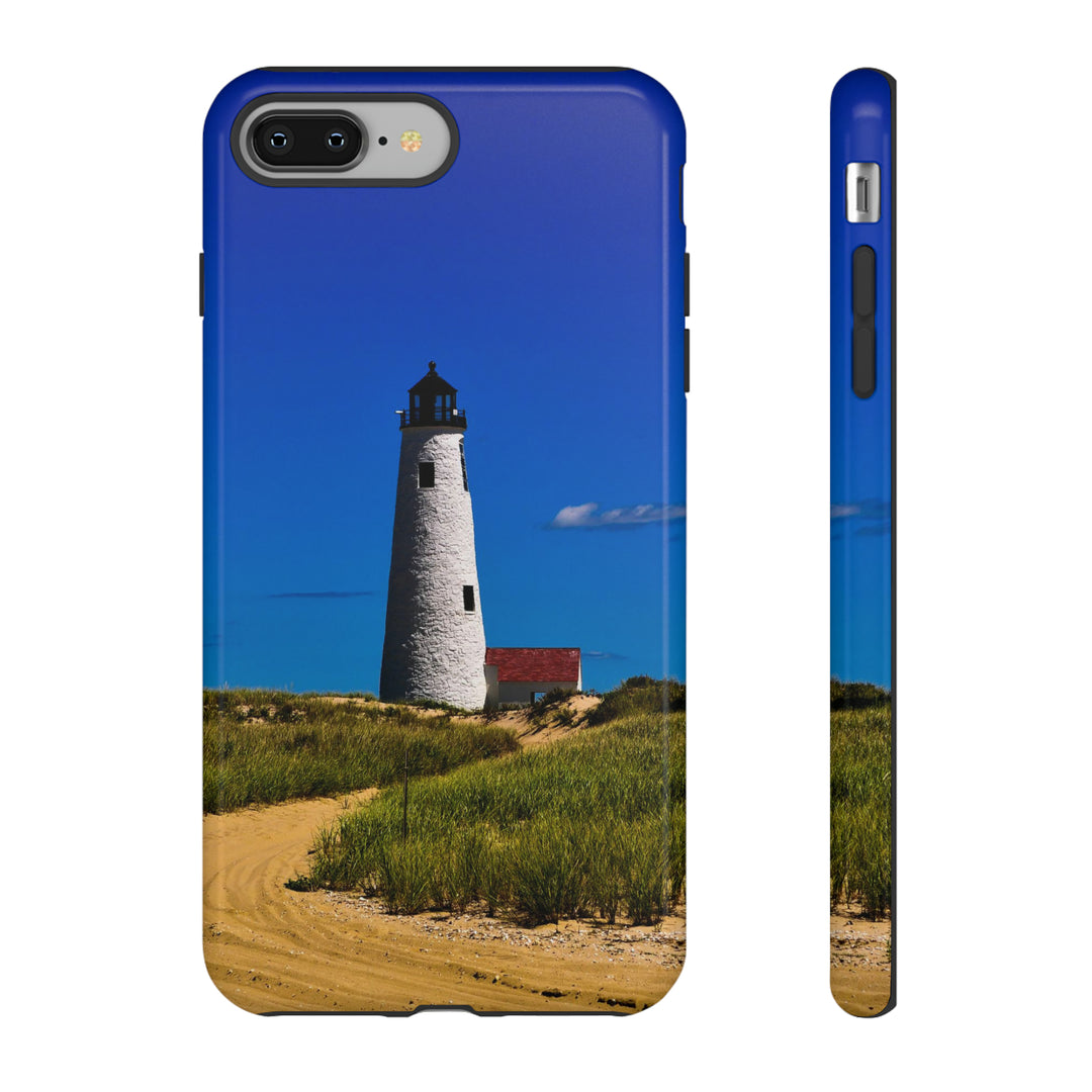 Cute IPhone Case | iPhone 15 Case | iPhone 15 Pro Max Case, Iphone 14 Case, Iphone 14 Pro Max Case IPhone Case for Art Lovers - Beach Lighthouse - Studio40ParkLane