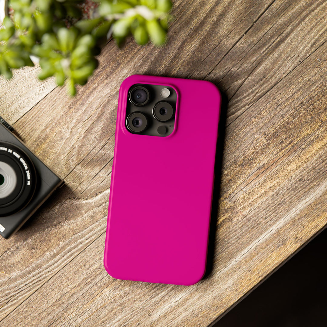 Slim Cute Bright Pink Phone Cases for Iphone 16 | iPhone 15 Case | iPhone 15 Pro Max Case, Iphone 14, Iphone 14 Pro Max, Iphone 13 - Studio40ParkLane