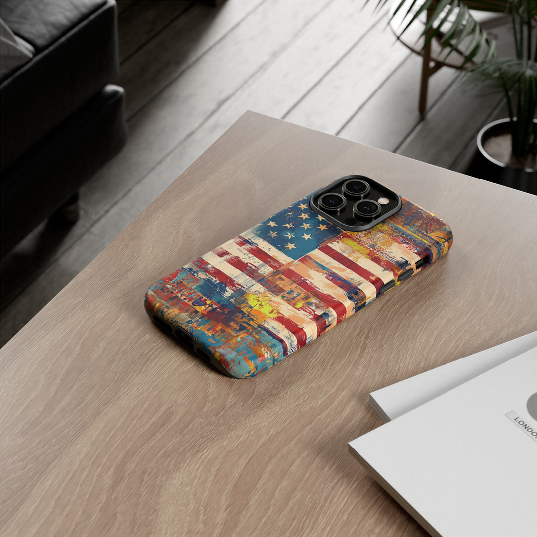 Impact Resistant, American Flag, Cute Phone Cases for Samsung S24, S23, S22, S21, IPhone 15 pro Iphone 14 pro Iphone 13 IPhone 12 Iphone 11 - Studio40ParkLane