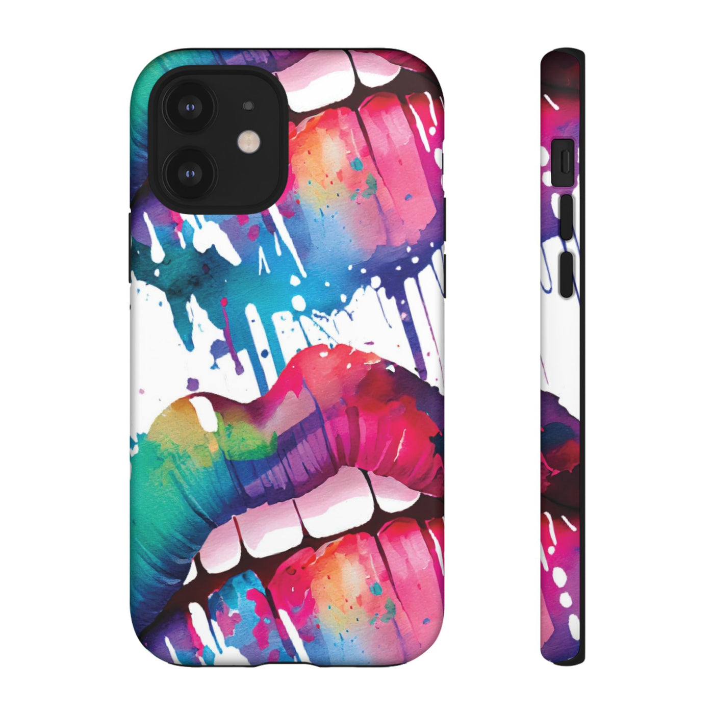 Impact Resistant, Simply Smile Lips, Cute Phone Cases for Samsung S24, S23, S22, S21, IPhone 15 pro Iphone 14 pro Iphone 13 IPhone 12 Iphone 11